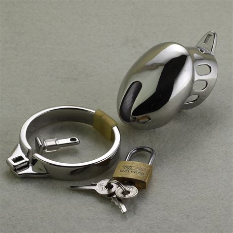 stainless steel chastity device